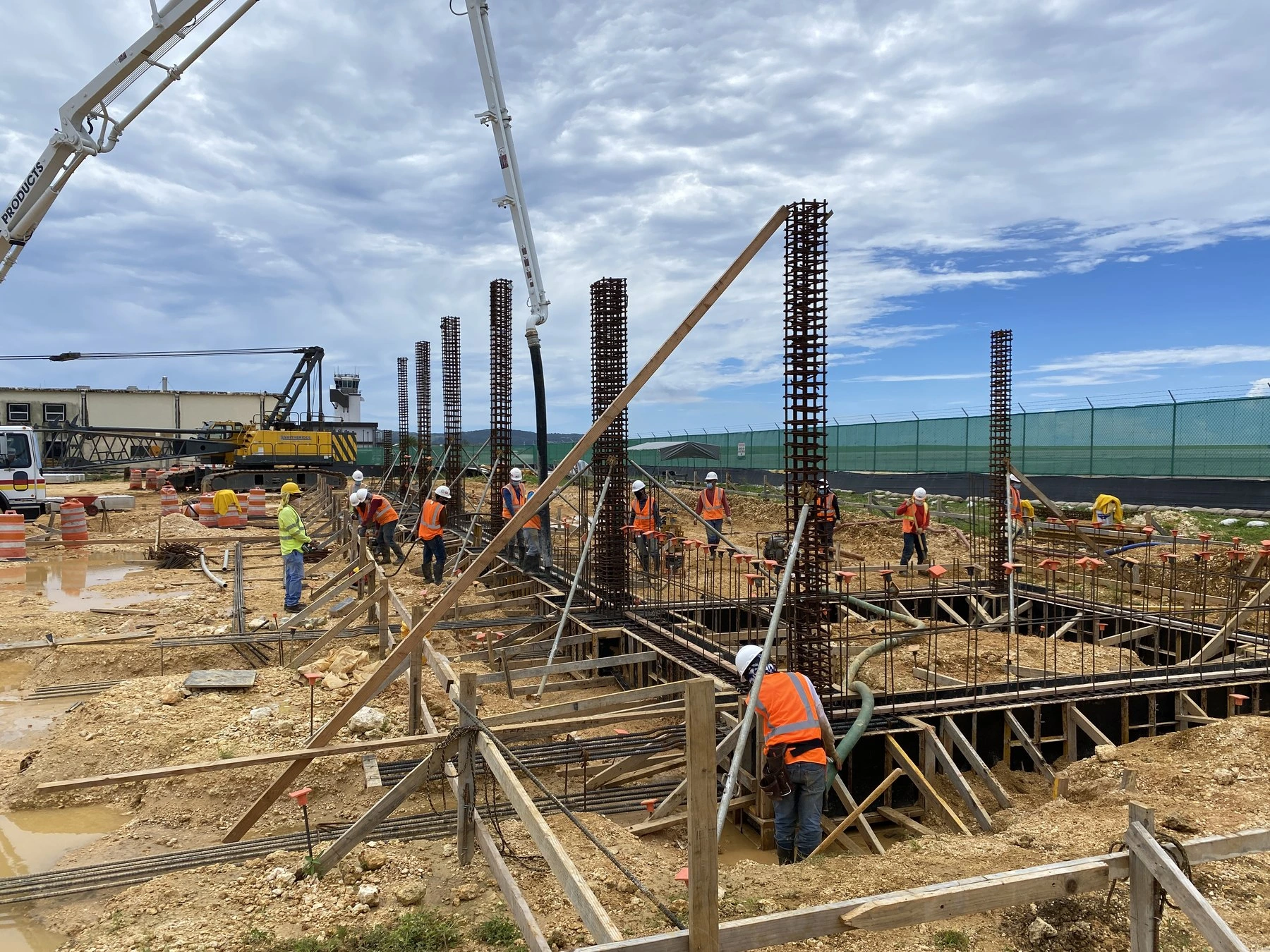 Infrastructure construction in Guam